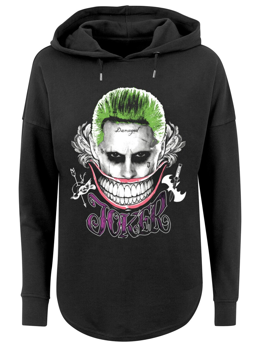 

Толстовка F4NT4STIC Suicide Squad Joker Coloured Smile, черный