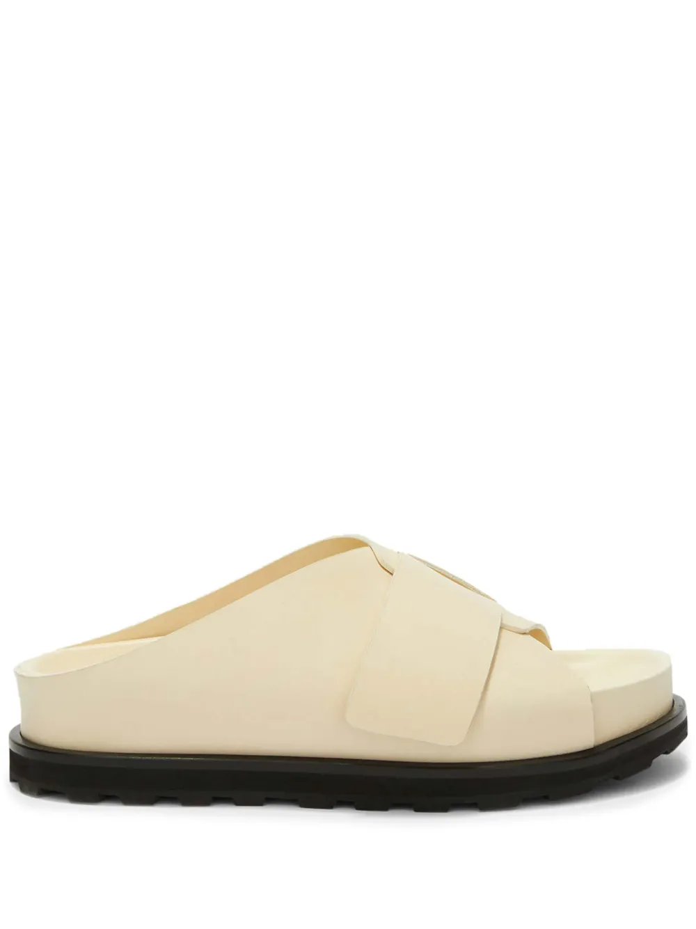 Шлепанцы на платформе JIL SANDER, нейтральный