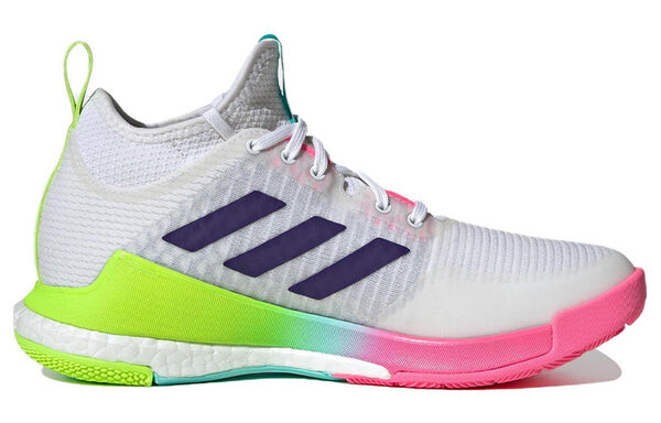 Кроссовки crazyflight mid Adidas, белый — фото 2