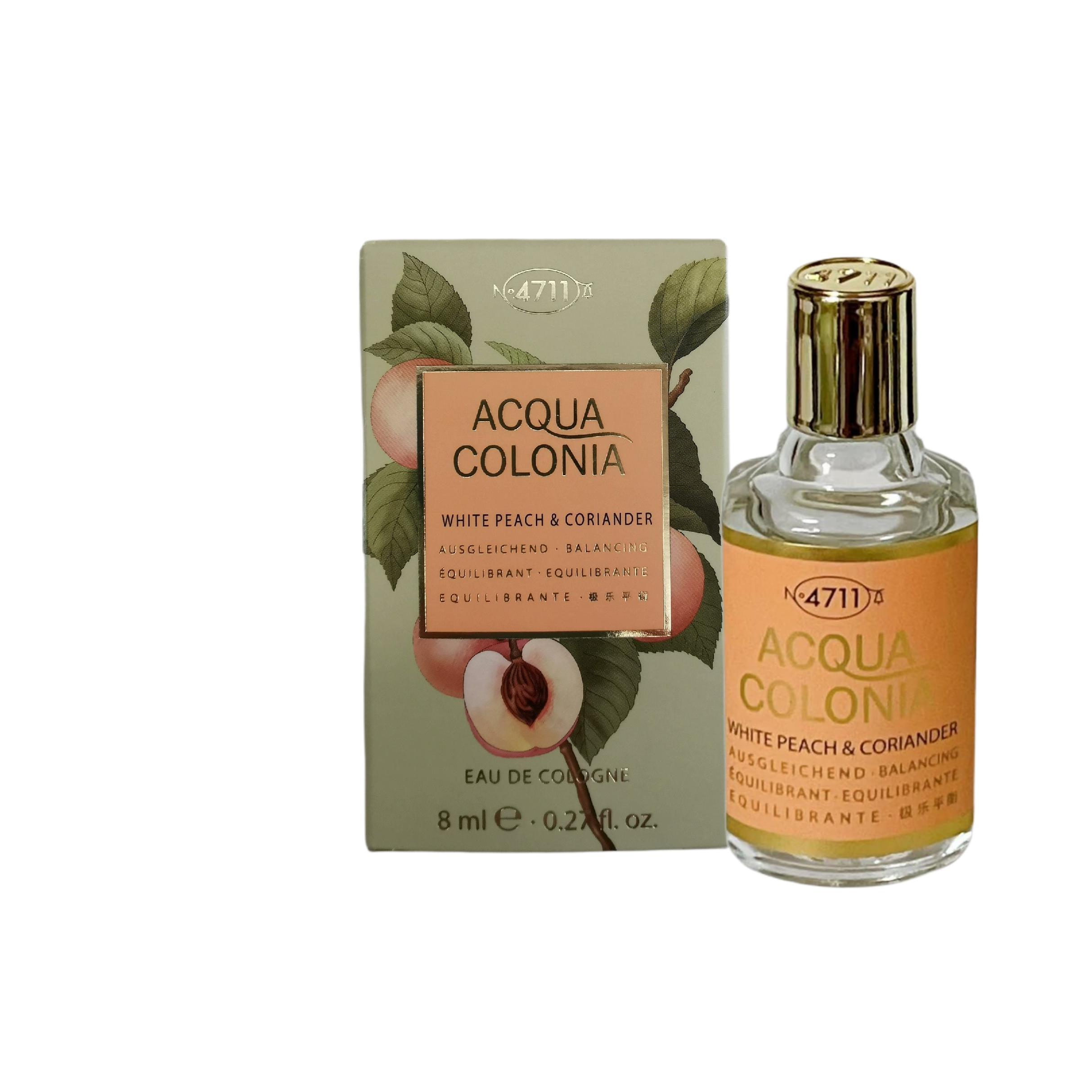 

4711 Acqua Colonia Белый персик и кинза пробник туалетной воды 8мл