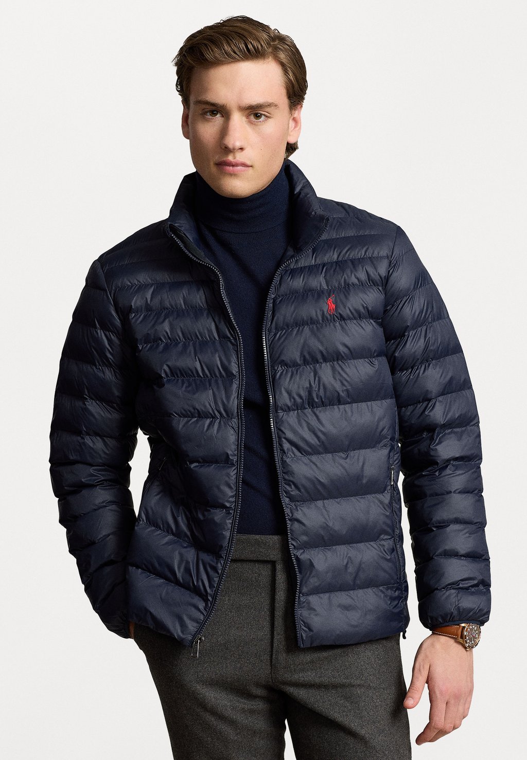 

Зимняя куртка THE COLDEN PACKABLE JACKET Polo Ralph Lauren, темно-синий