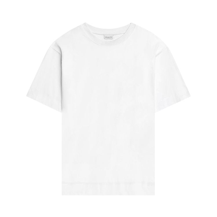 

Футболка Dries Van Noten Short-Sleeve T-Shirt 'White', белый