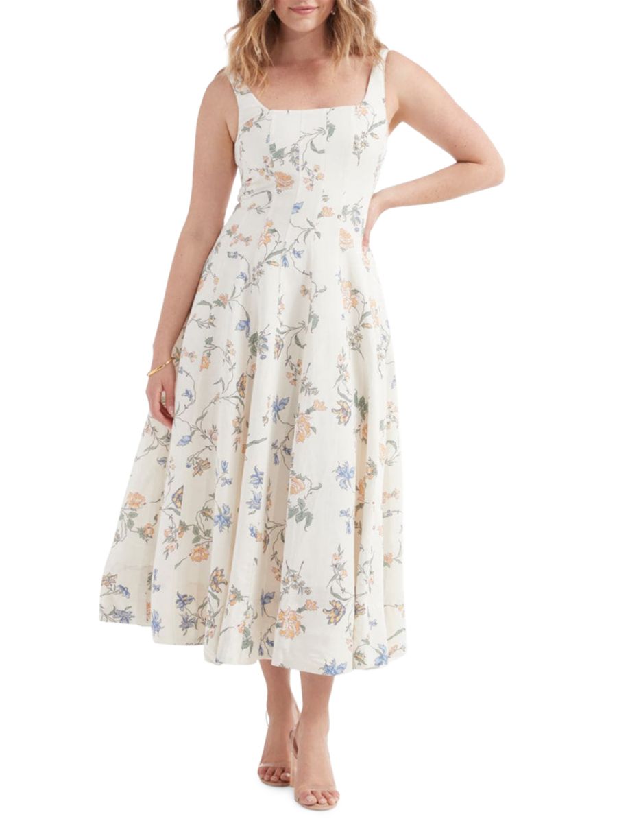 

Платье-миди Ana Floral A-Line Hermoza, цвет Vintage Floral