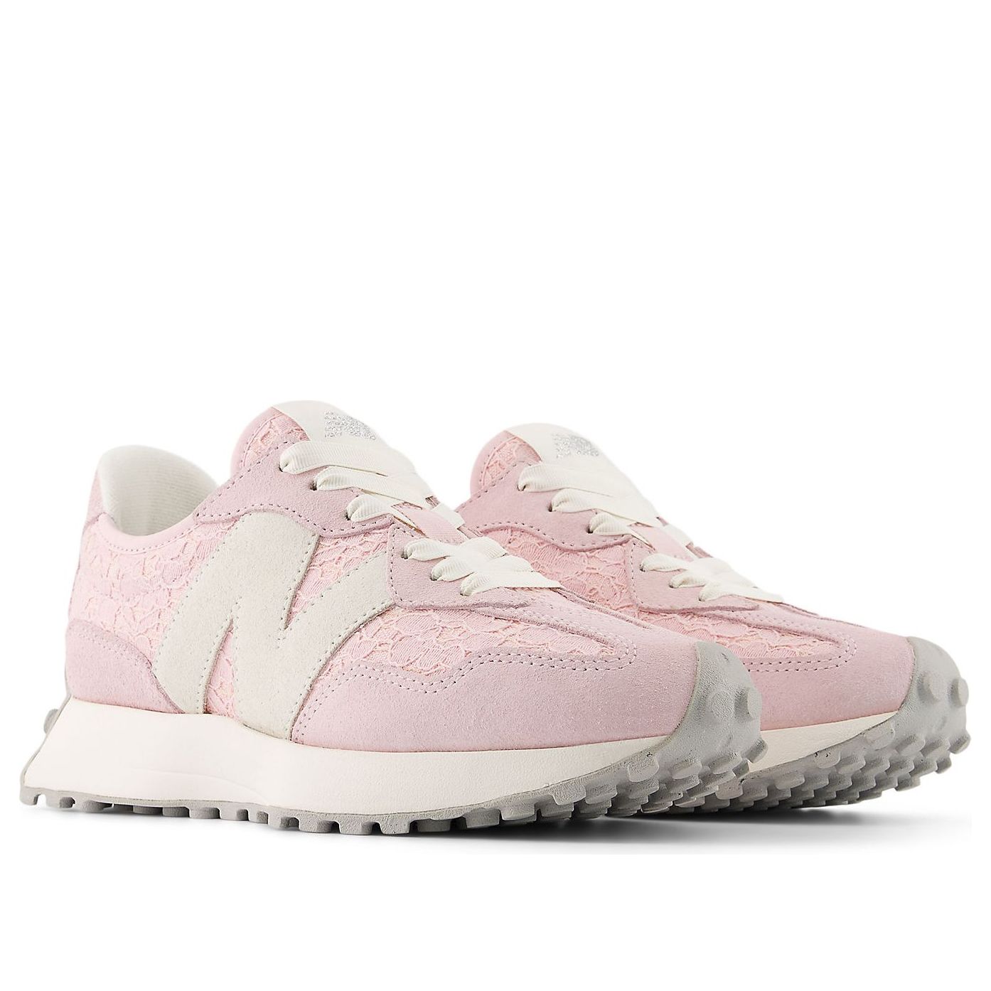 Кроссовки (WMNS) New Balance 327 'Lace Pack Rose Sugar' — фото 4