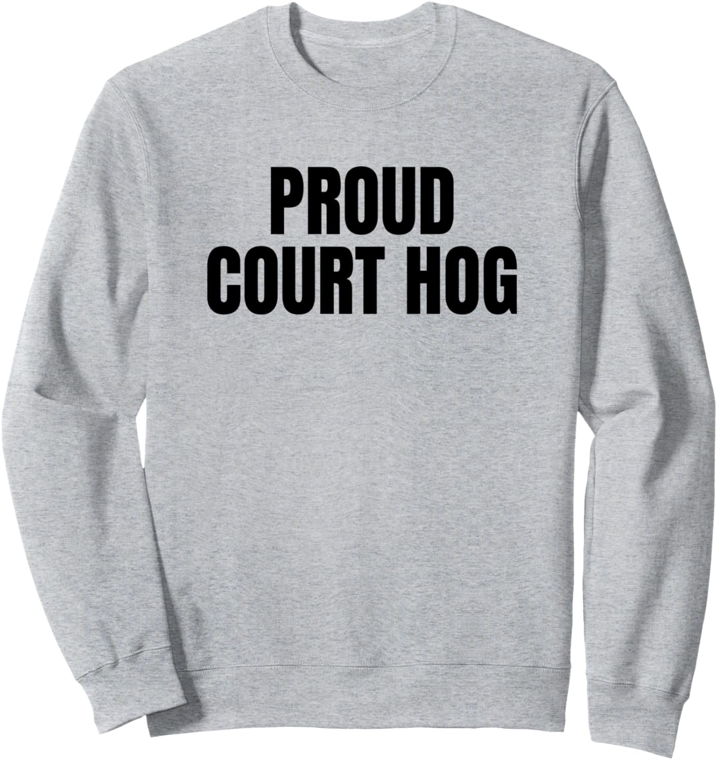 

Милая и забавная толстовка с приколом для болельщика, изображающая гордого игрока в пиклбол из команды Court Hog Four1Nine Pickleball Official, серый