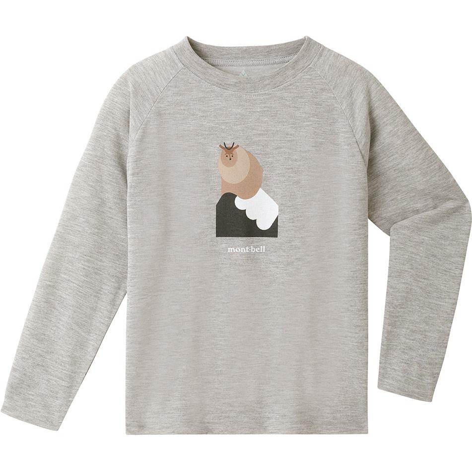 

Детская футболка MONTBELL, светло-серый
