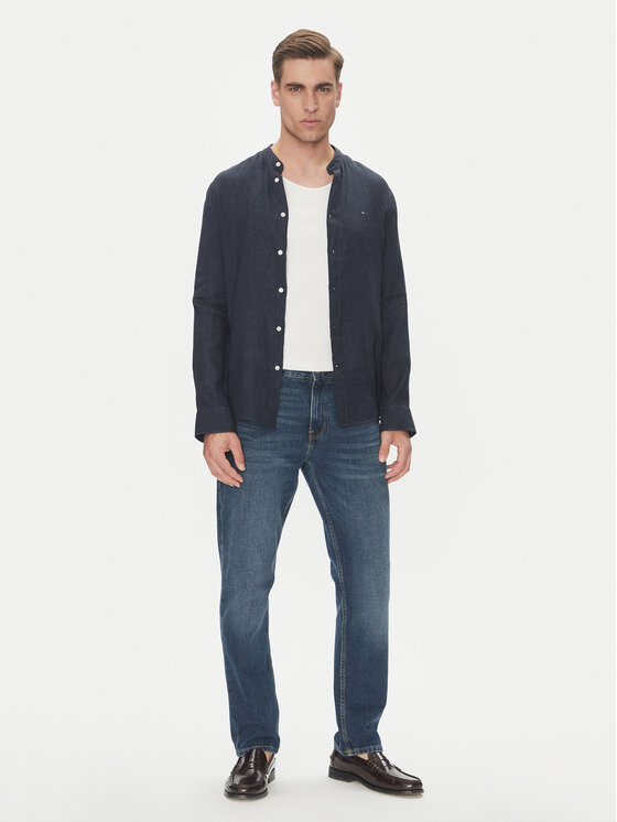 Рубашка обычного кроя MW0MW39271 Tommy Hilfiger, синий — фото 2