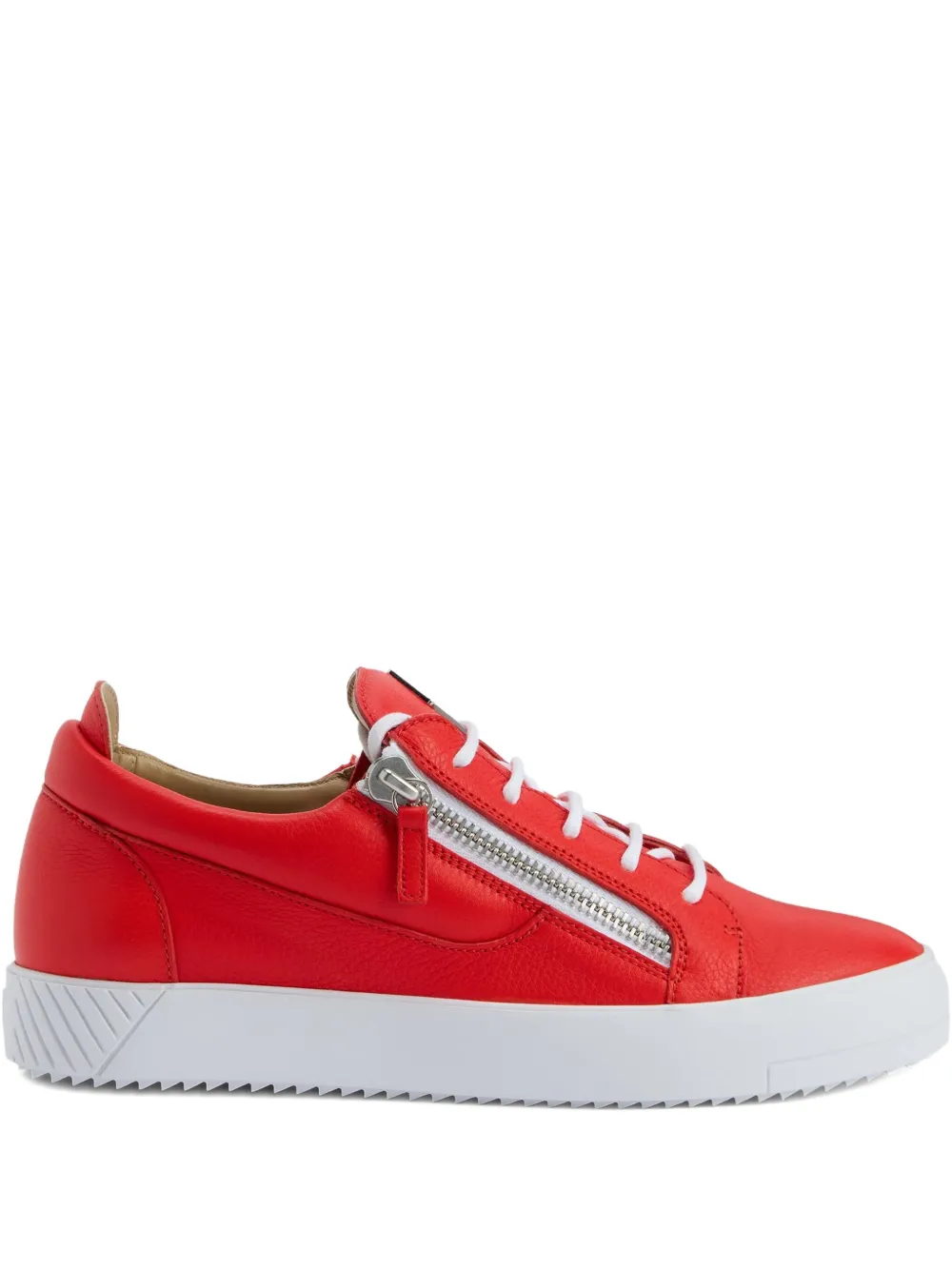 

Кеды с молниями Giuseppe Zanotti, красный