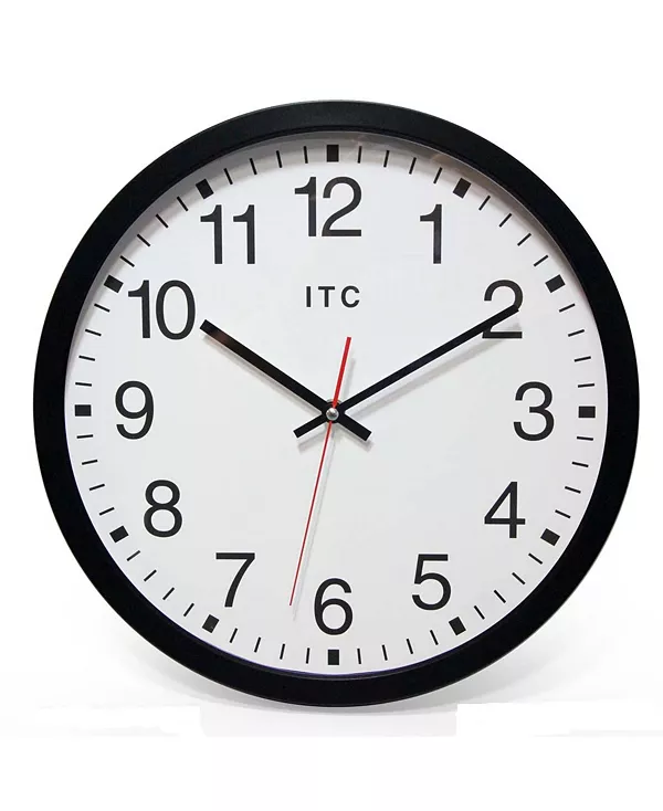 

Круглые настенные часы Infinity Instruments, black