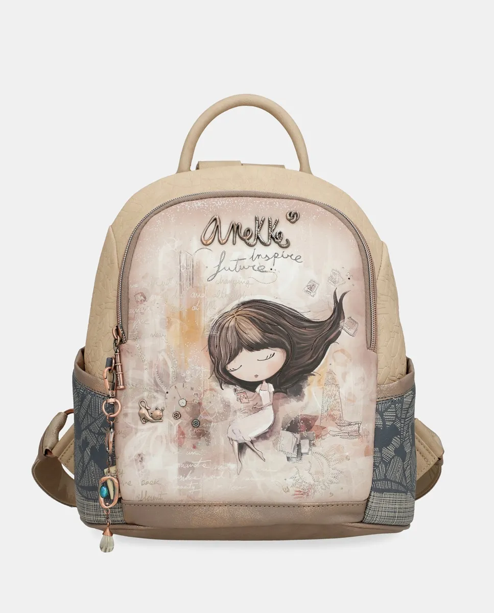 

Рюкзак Anekke Memories с защитой от кражи, мультиколор