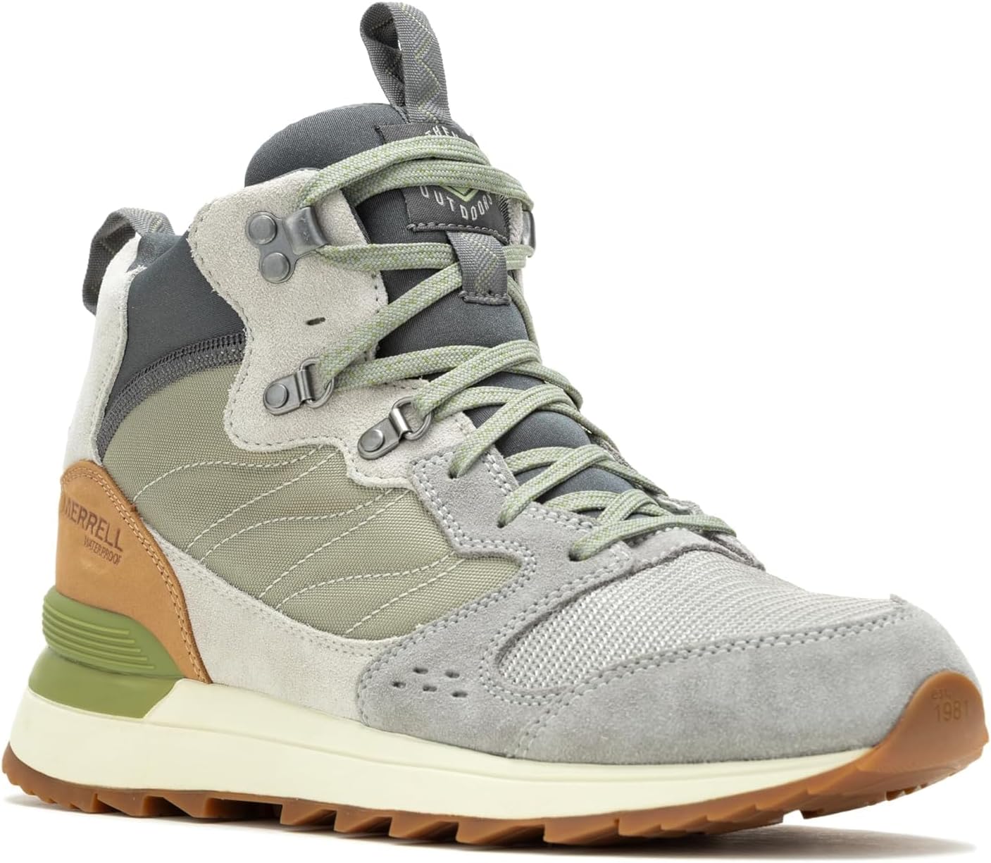 

Мужские кроссовки Merrell Alpine 83 Sneaker Recraft Mid водонепроницаемые, Charcoal