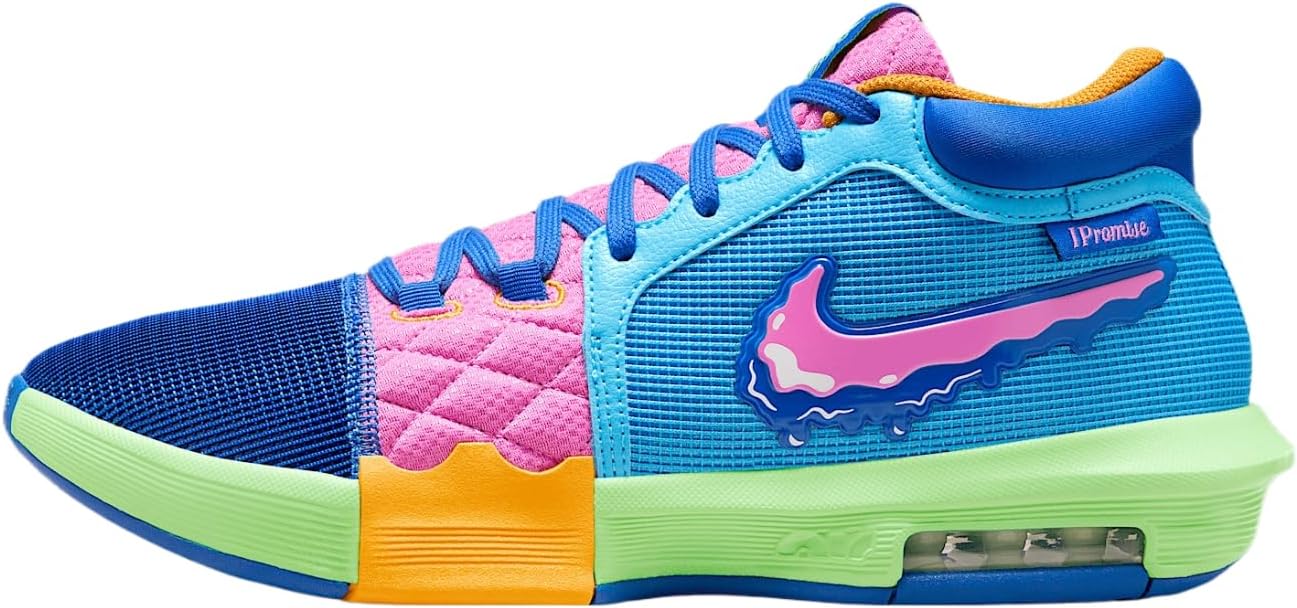 

Мужские баскетбольные кроссовки Nike Lebron Witness VIII, синий/розовый