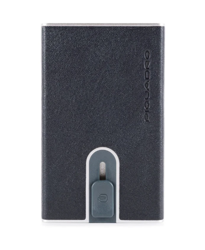 

Кошелек для кредитной карты RFID Piquadro, синий