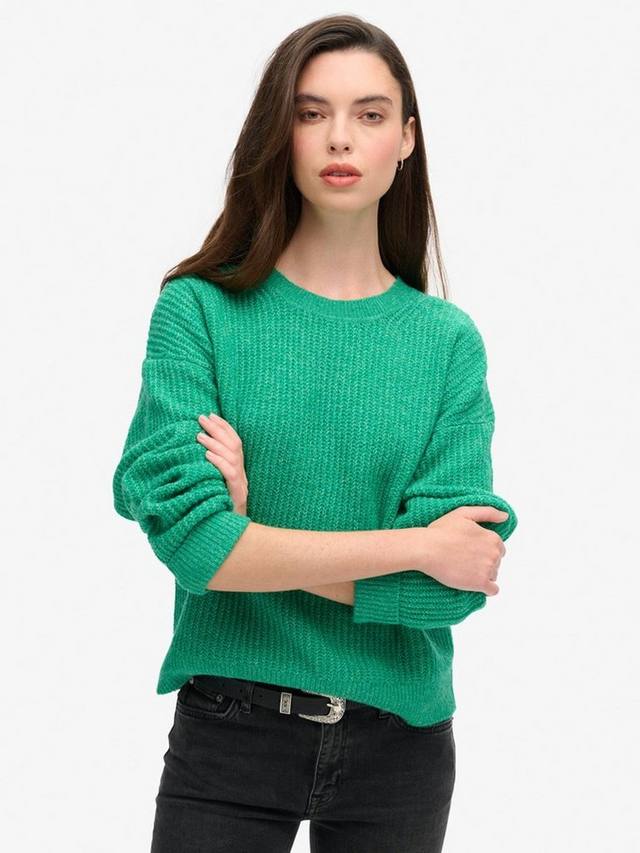 

Джемпер с круглым вырезом и кисточкой Superdry, цвет Drop Kick Green