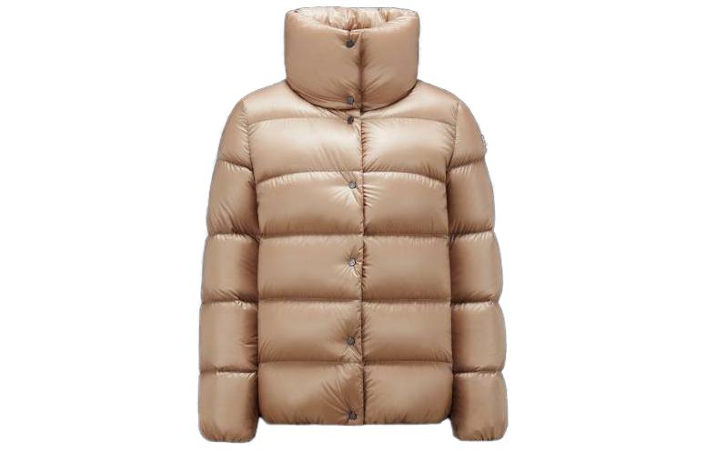

Утепленная куртка-пуховик с воротником-воронкой Moncler, Light Umber, Желтый, Утепленная куртка-пуховик с воротником-воронкой Moncler, Light Umber