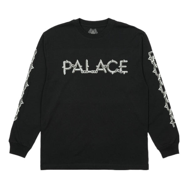 

Футболка spike longsleeve t-shirt 'black' Palace, черный