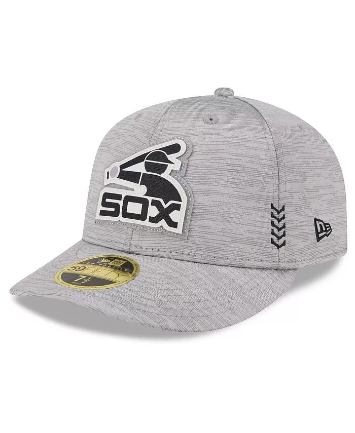 

Мужская серая бейсболка Chicago White Sox 2024 Clubhouse Low Profile 59FIFTY Fitted New Era