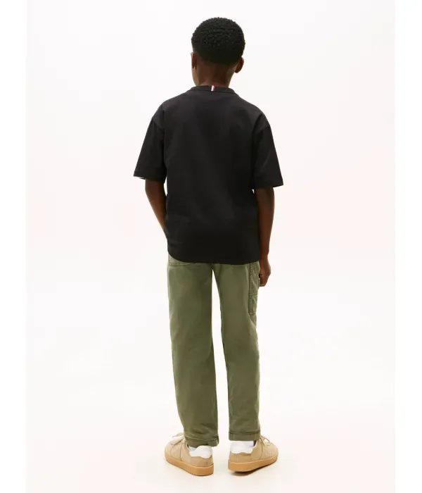 Футболка regular fit Tommy Hilfiger, черный — фото 3