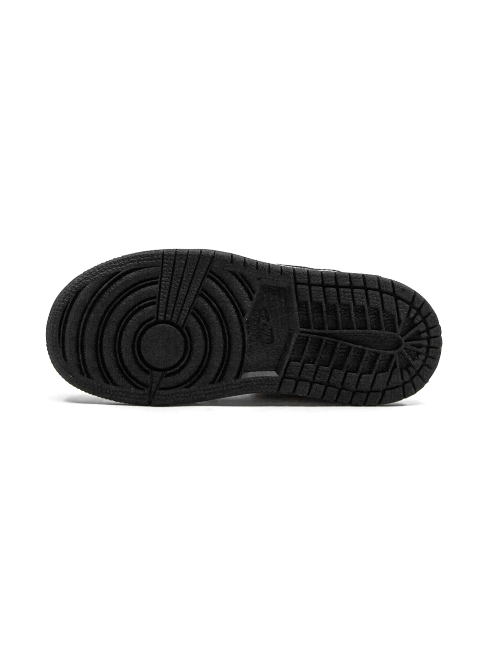 Кроссовки Air Jordan 1 Mid SE (TD) Jordan Kids, черный — фото 4