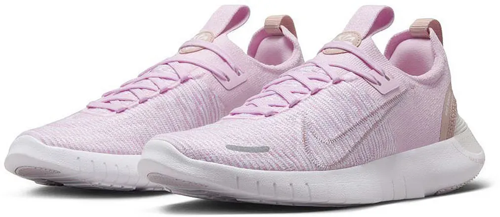 

Кроссовки Nike " Nike Free Run Flyknit Next Nature", цвет Pink Foam /White
