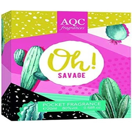 

Aqc Fragrances Oh Savage Pocket EDT 20ml Aquarius