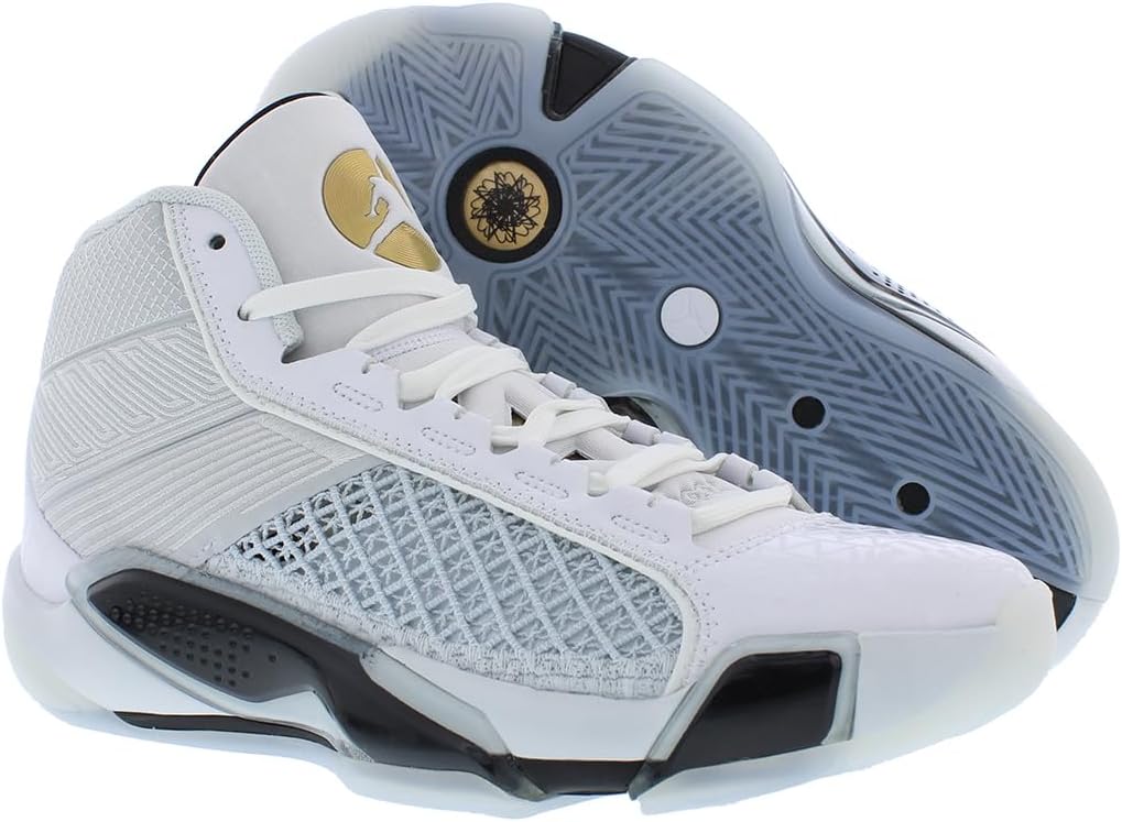 

Баскетбольные кроссовки Nike Air Jordan XXXVIII FIBA для мужчин, White/Metallic Gold