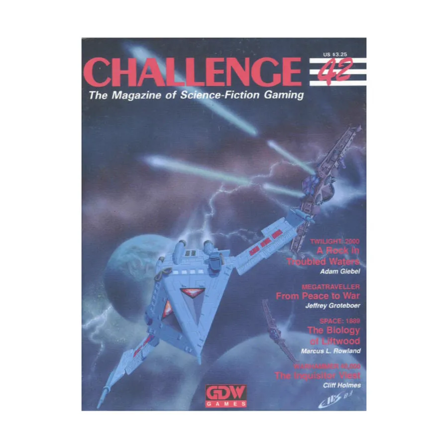 

Журнал #42 "Twilight - 2000 & MegaTraveller Adventures", Challenge Magazine