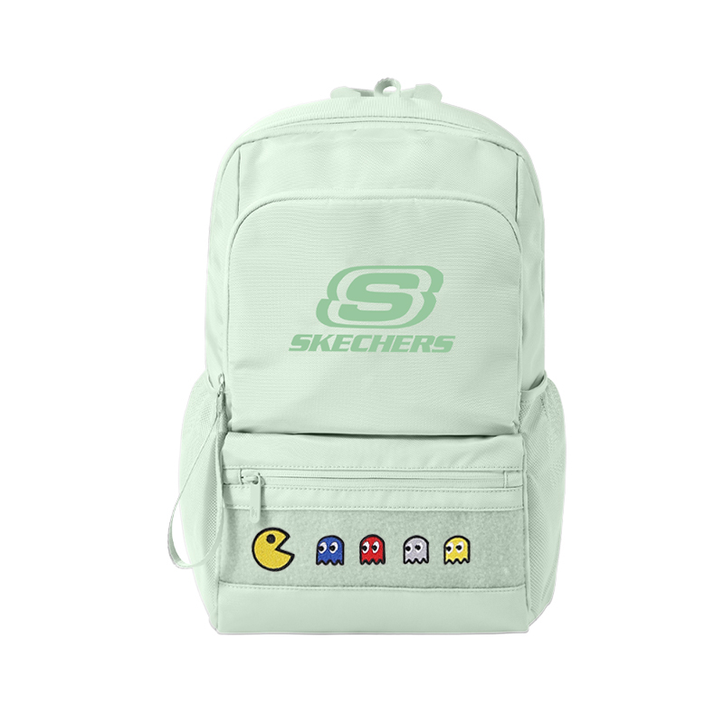 

Skechers Тканевый рюкзак унисекс разноцветный, Gift Included (Sapphire Green+Pac-Man Hook-and-Loop 5 Pcs)