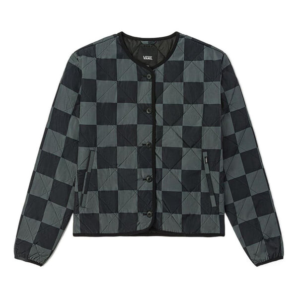 

Куртка outdoor club forces check liner jacket 'grey black' Vans, серый