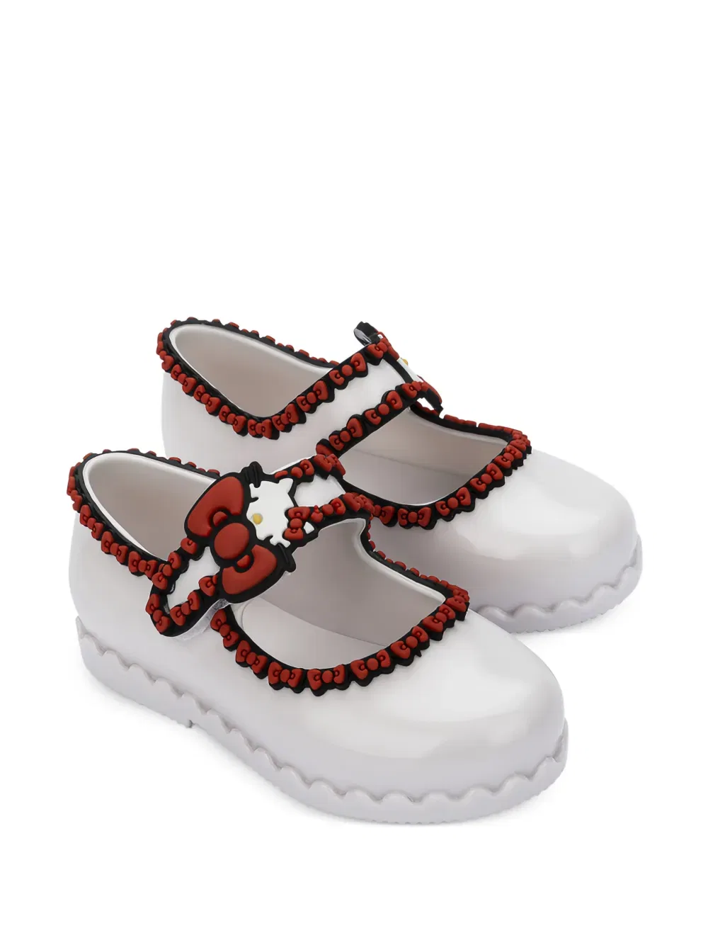 Балетки Hip из коллаборации с Hello Kitty And Friends Mini Melissa, белый — фото 2