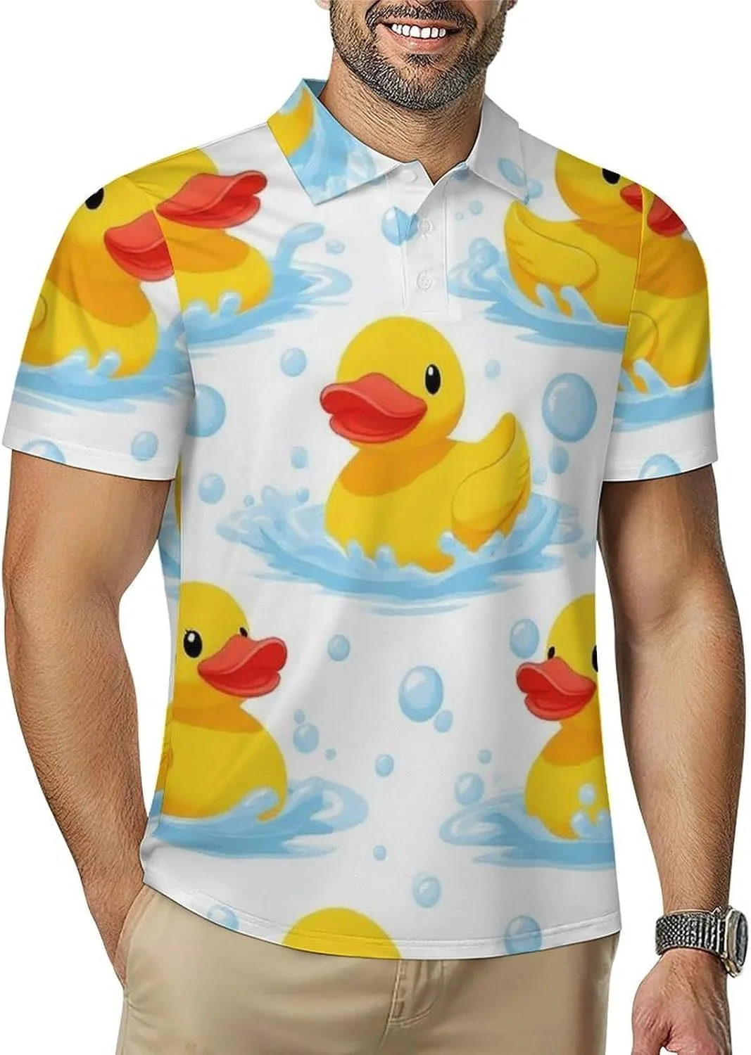 

Мужская футболка для гольфа с влагоотводящим эффектом Meaudiwes