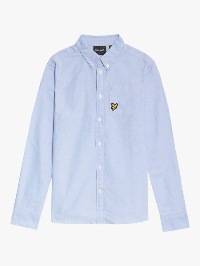 

Детская оксфордская рубашка Lyle & Scott, Blue