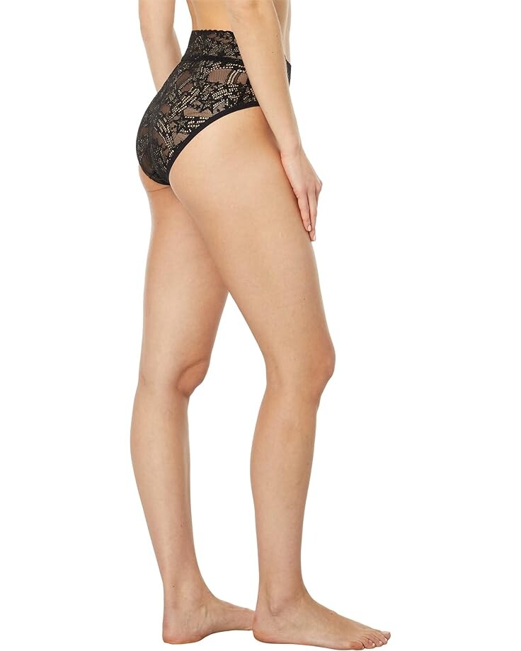 

Стринги Hanky Panky Petite Night Fever Thong, цвет Black/Gold