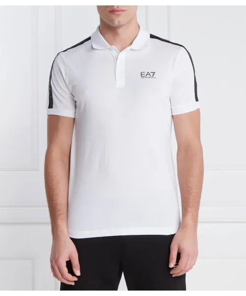

Футболка поло Regular fit Ea7, белый