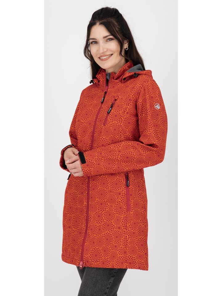 

Куртка софтшелл DEPROC Active Softshelljacke SHELBY LONG, красный