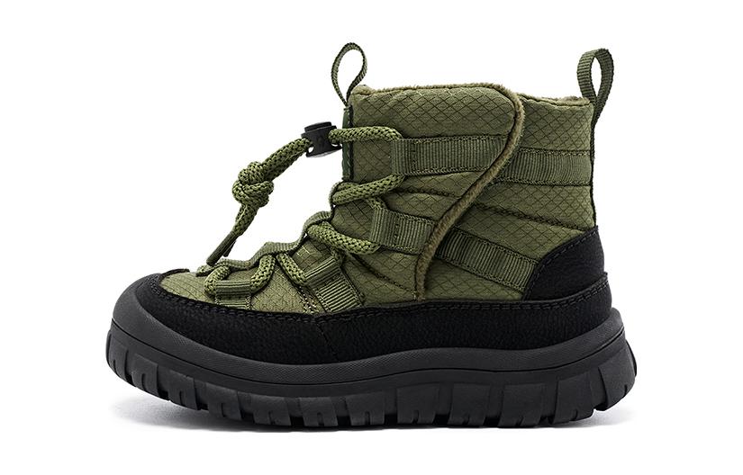 

Легкие теплые детские ботинки с низким голенищем Hush Puppies, зеленый