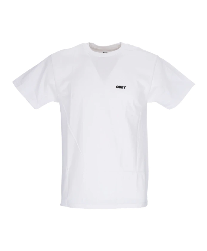 

Классическая белая мужская футболка с коротким рукавом Obey, белый