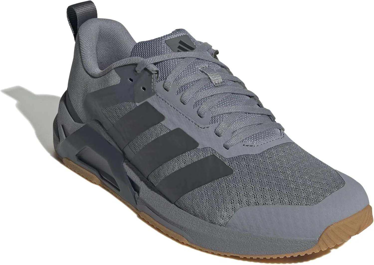 Мужские тренировочные кроссовки Adidas Dropset Control, Grey Five Core Black — фото 3