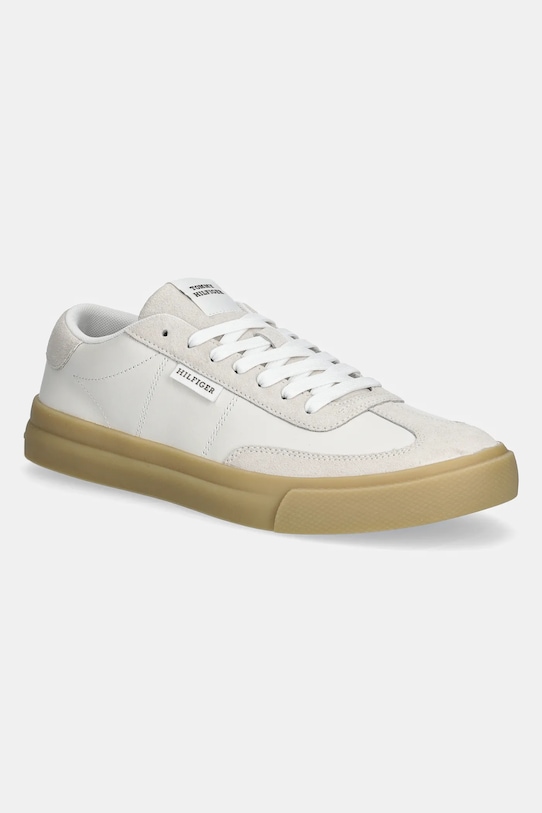 

Кожаные кроссовки TH CUPSET SUMMER LTH Tommy Hilfiger, бежевый