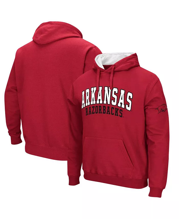 

Мужская толстовка с капюшоном Arkansas Razorbacks Double Arch Colosseum, красный