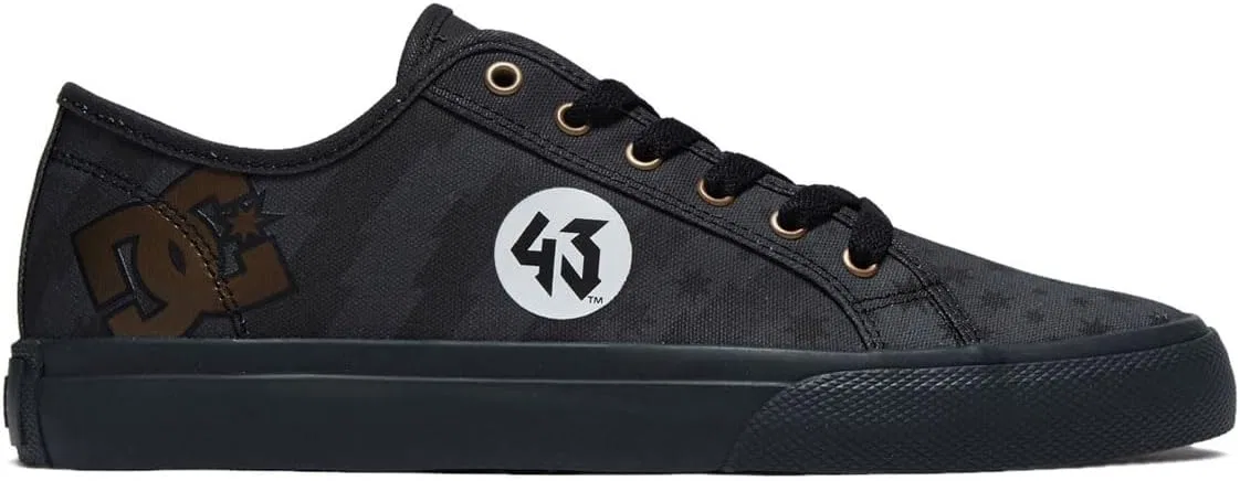 Мужские скейтбордические кроссовки DC Shoes Manual Skate Shoe, Grey Black