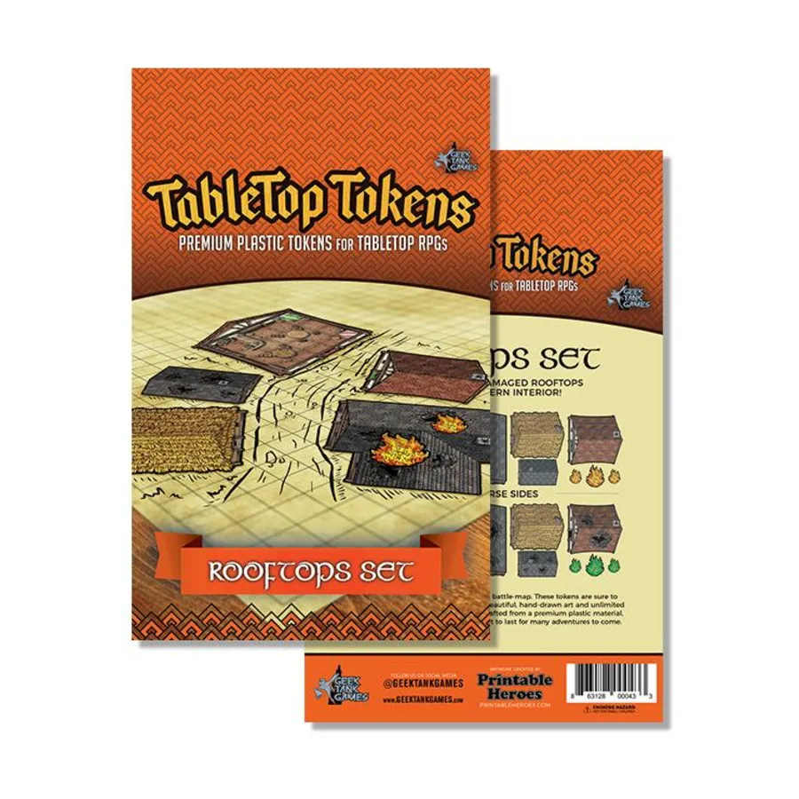 

Набор крыш, Tabletop Tokens