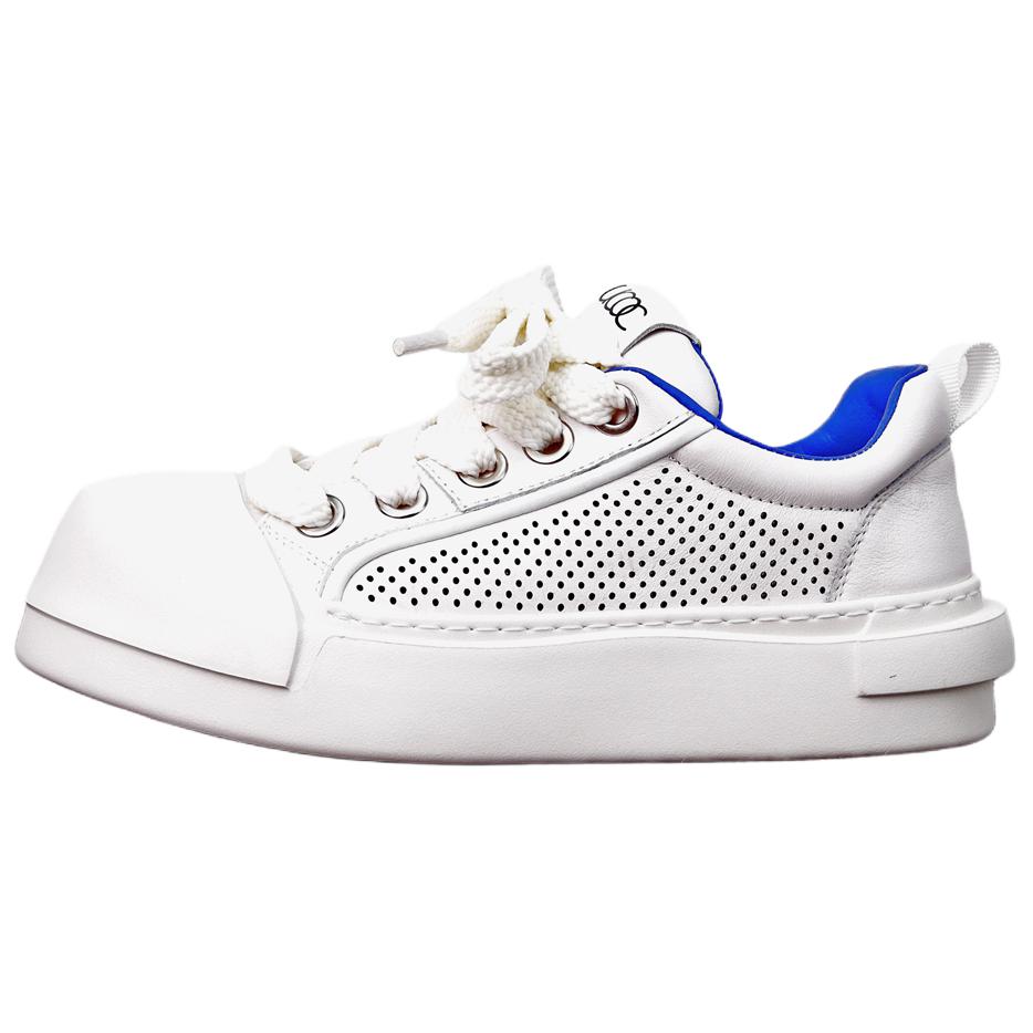 

Banas X UCOC x Low Top скейтерские кеды мужские белые, цвет White