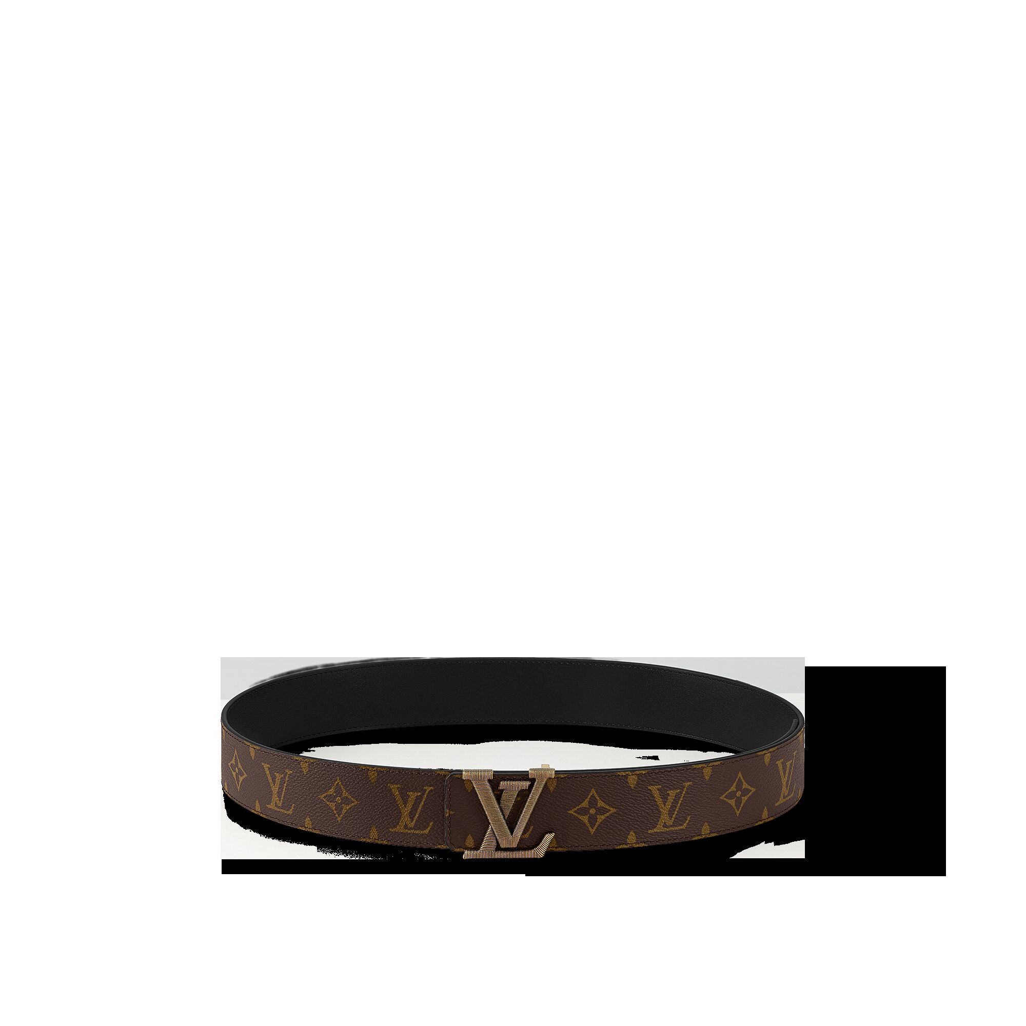 

Ремень LV Stitch 40 мм двусторонний Louis Vuitton, коричневый