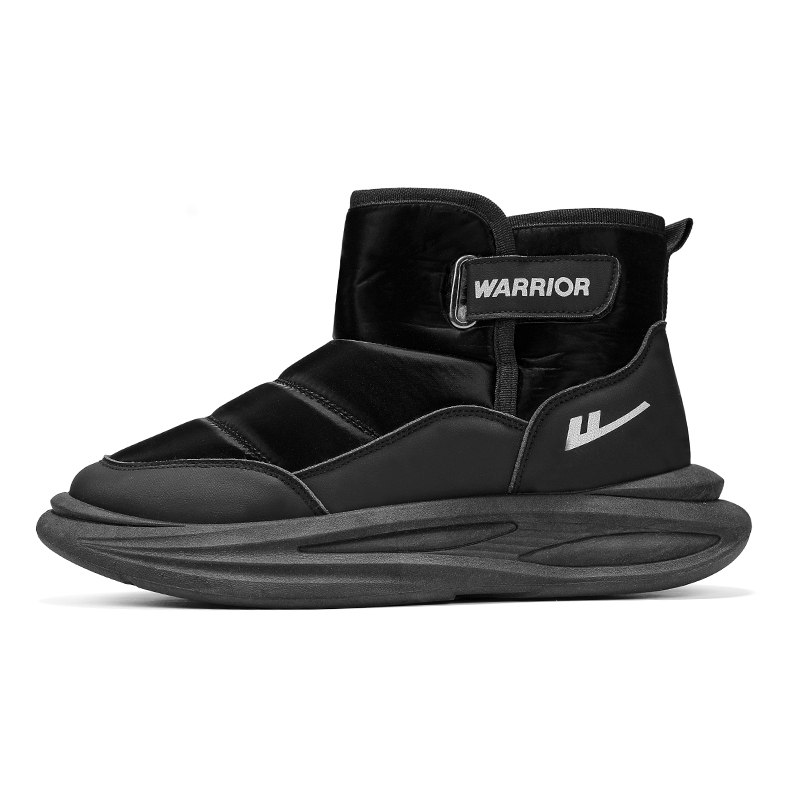 

Утепленные короткие снегоступы для мужчин с защитой от истирания и увеличенной высотой WARRIOR, черный