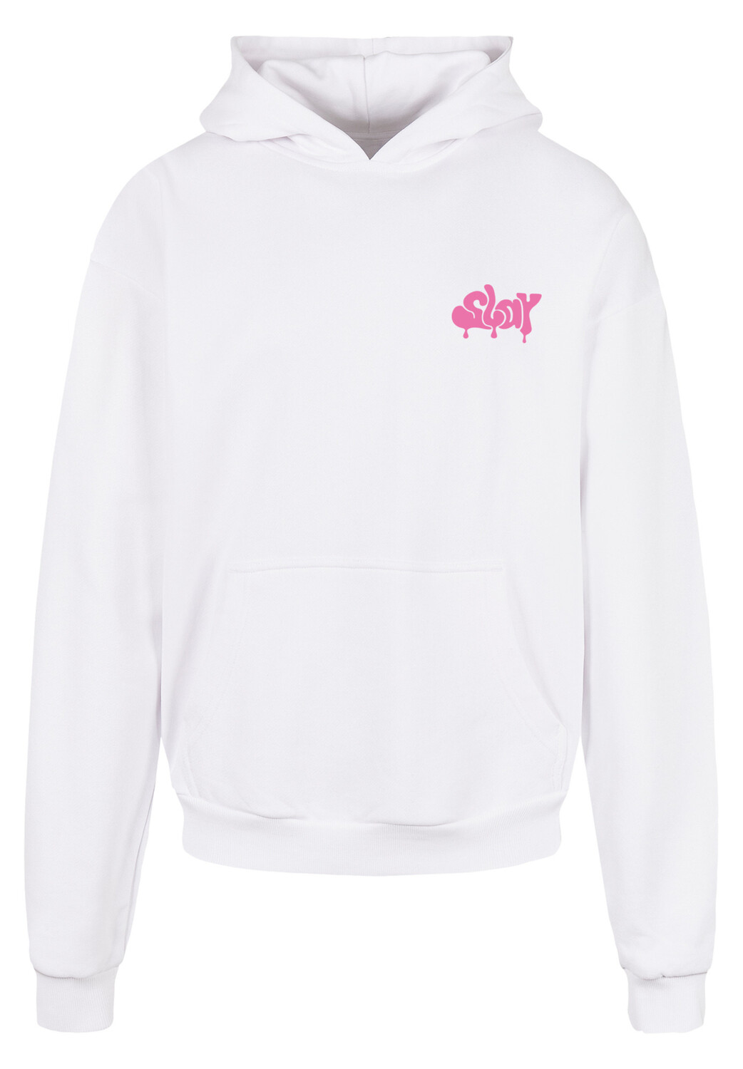 

Пуловер F4NT4STIC Ultra Heavy Hoodie SLAY Jugenwort Pink, белый