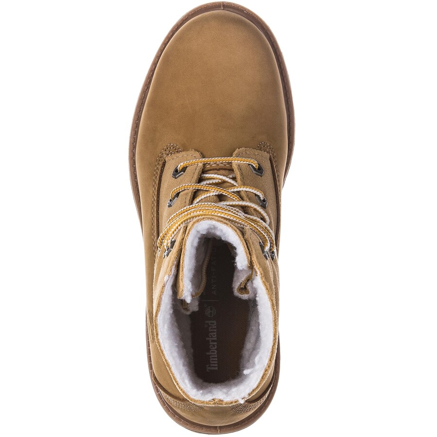Ботильоны на шнуровке TIMBERLAND Mid Warm Lined, Brown — фото 3