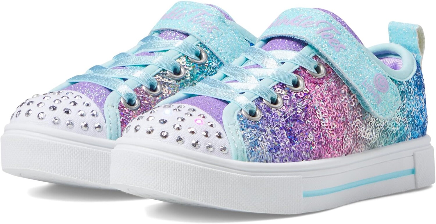 

Кроссовки SKECHERS KIDS Twinkle Sparks 314776L, цвет Light Blue/Multi