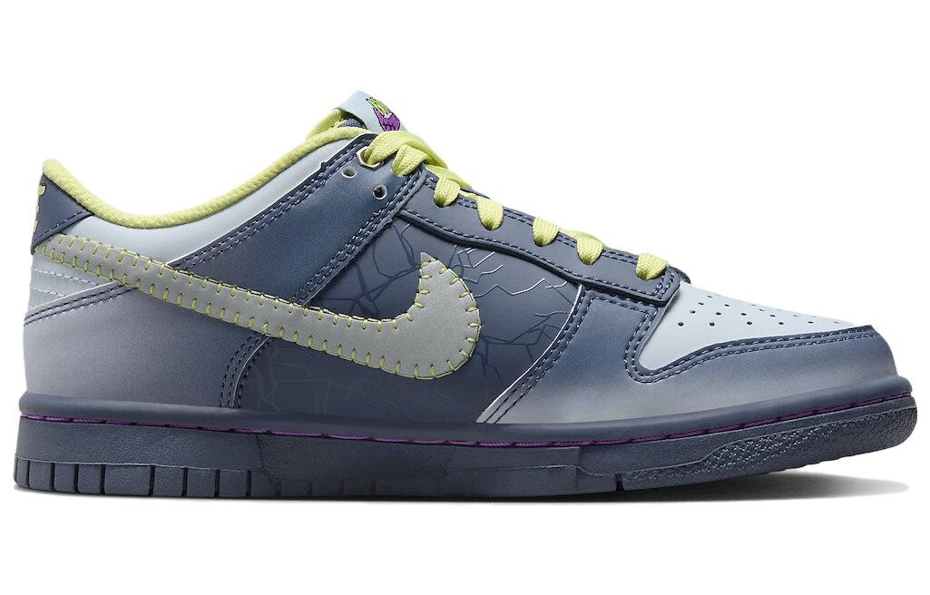 Данк Лоу Хэллоуин Я Бесстрашный GS Nike, цвет Gray Green — фото 2