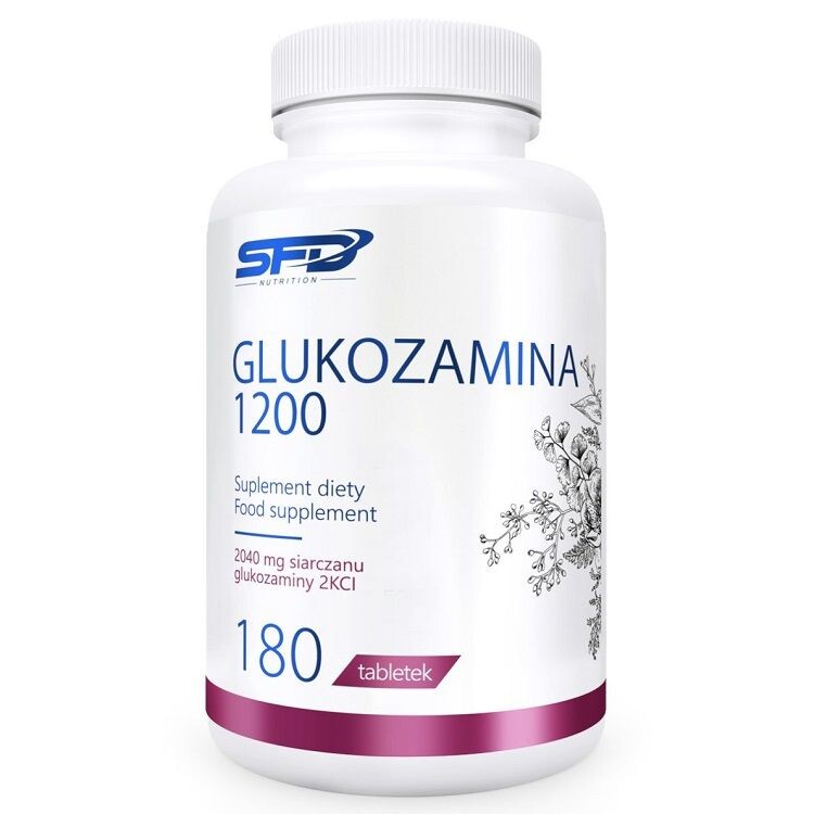 

Препарат укрепляющий кости и суставы Sfd Glukozamina 1200, 180 шт